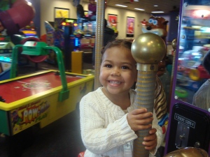 Back at Chucky Cheese